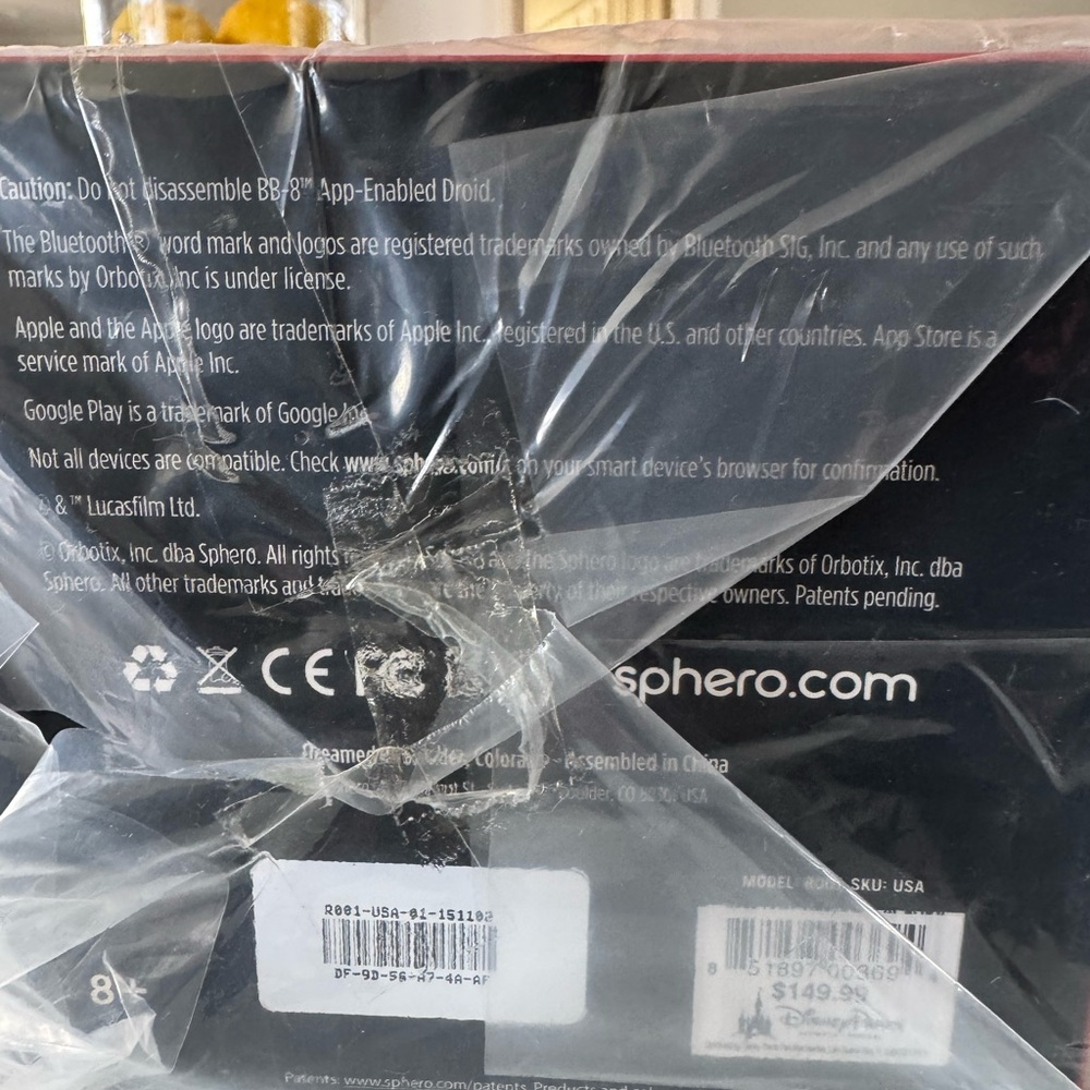 Brand new BB-8 never opened App-Enabled Droid